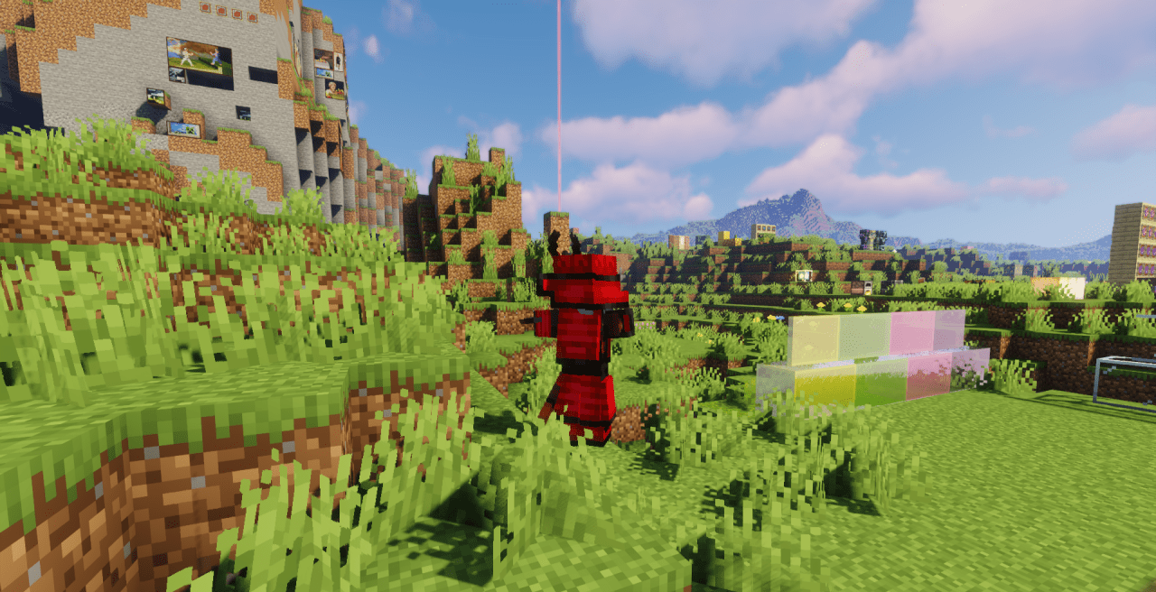 Самурайские грабители в Minecraft с новыми текстурами и броней