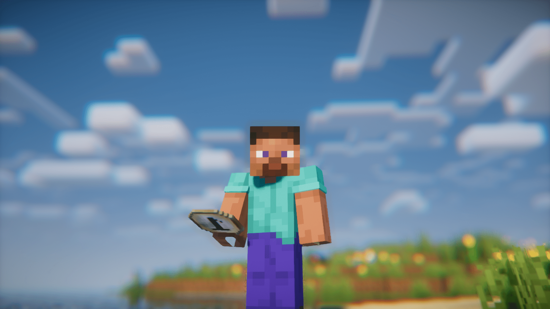 Пример торговли с использованием Saros Money Mod в Minecraft