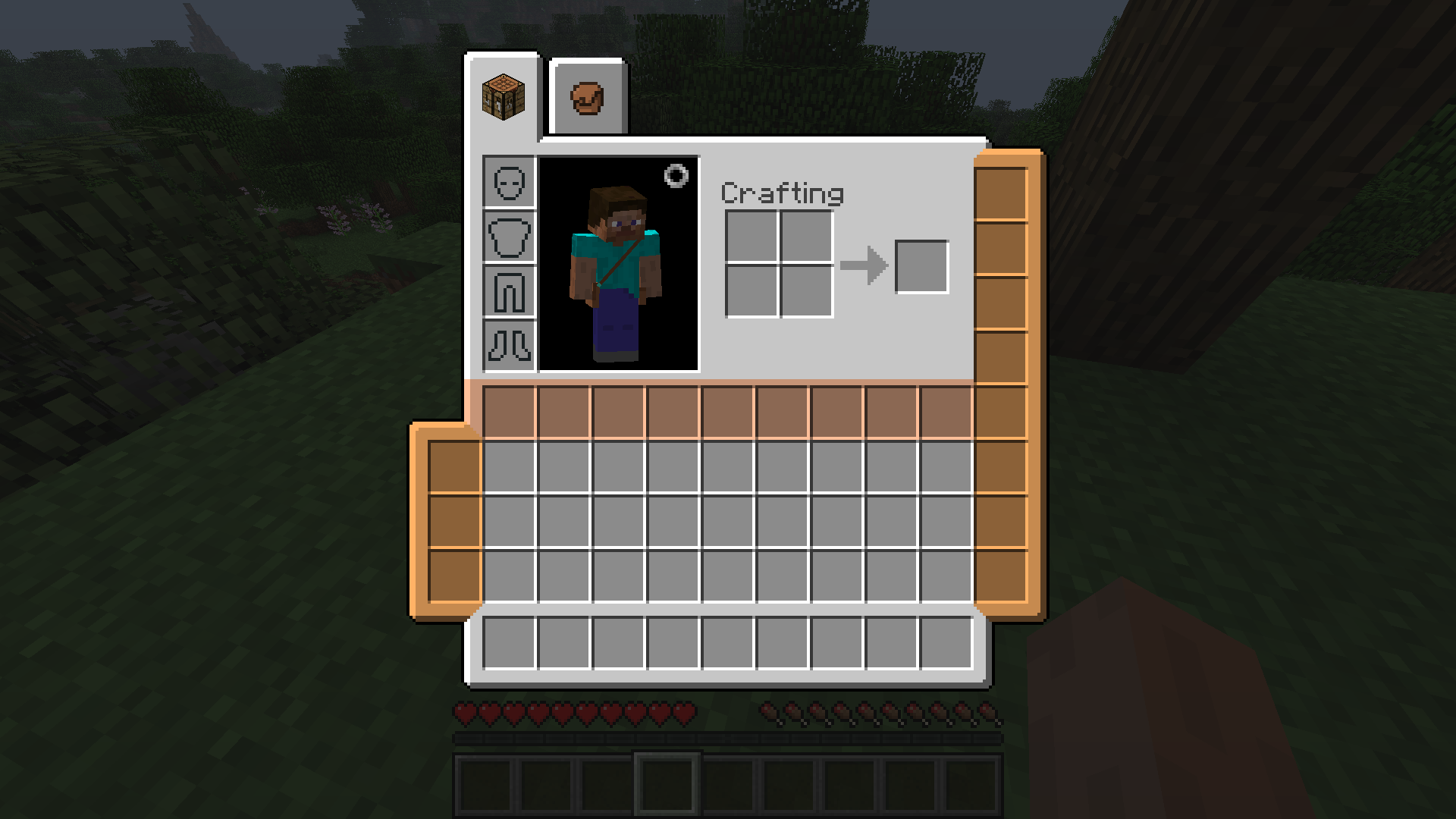 Настройки инвентаря с сумками в моде Satchels для Minecraft