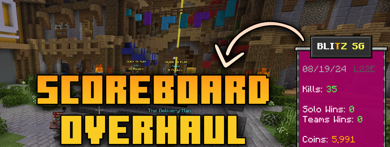 Scoreboard Overhaul для Minecraft 1.20.6