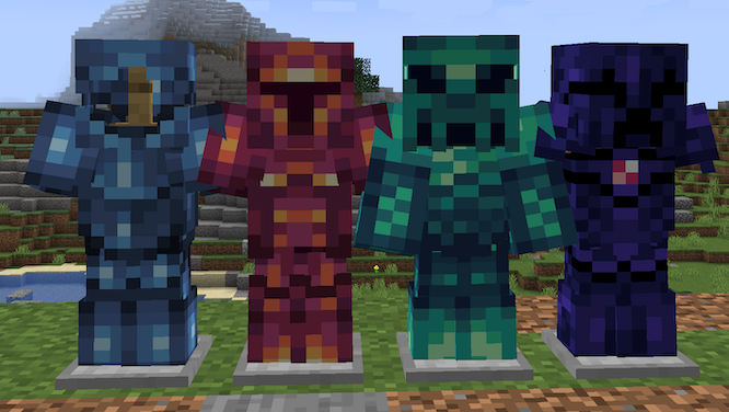 Игроки строят город на сервере Minecraft в режиме креатива