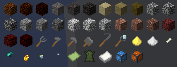 Интерфейс установки мода Resourceful Tools в Minecraft
