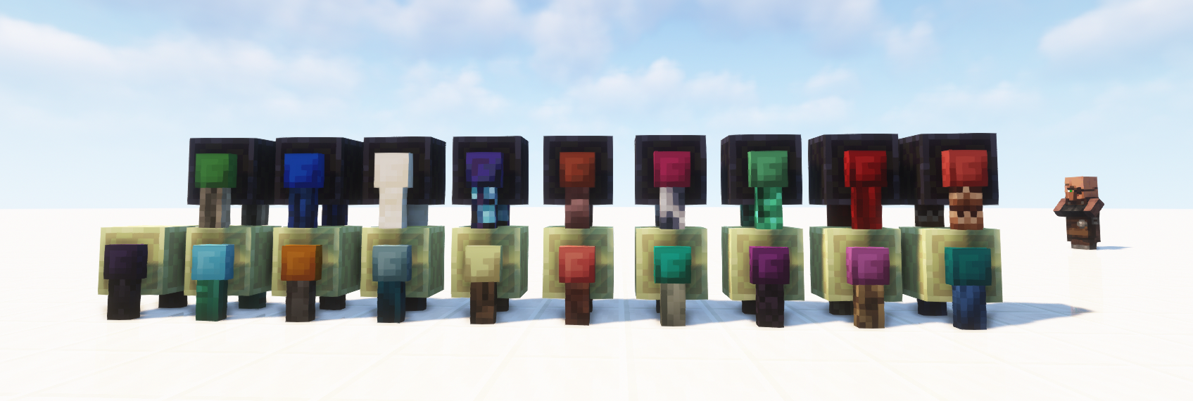 Игрок исследует археологические раскопки в Minecraft 1.20