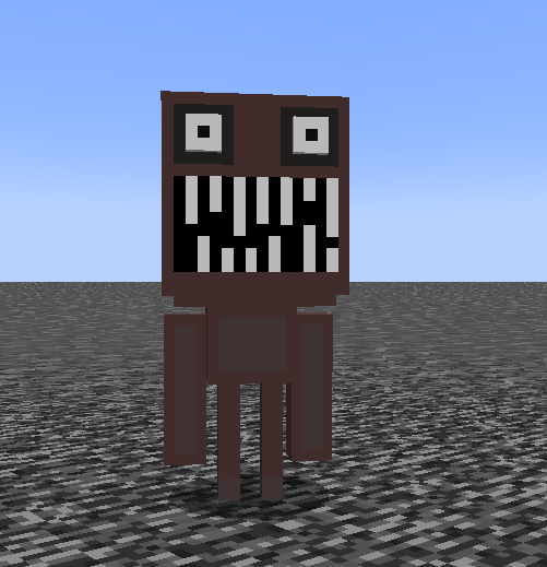 Игрок в Minecraft добывает алмазы в глубокой шахте при свете факелов