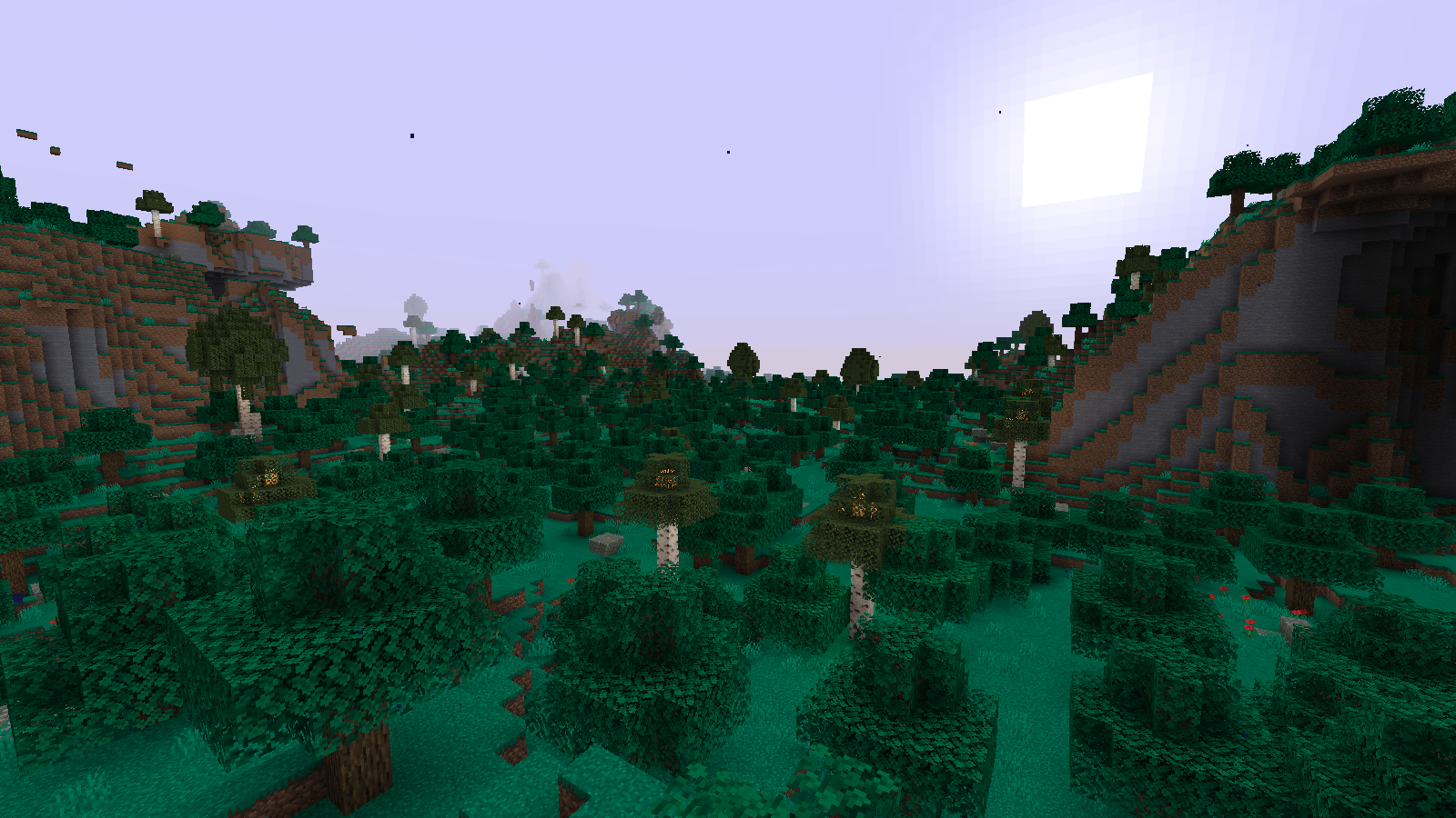Подземелье в Minecraft с сундуками, спаунерами мобов и факелами на стенах