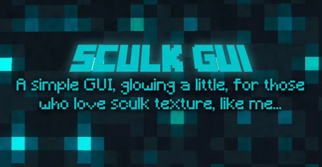 Sculk GUI  1.21.1