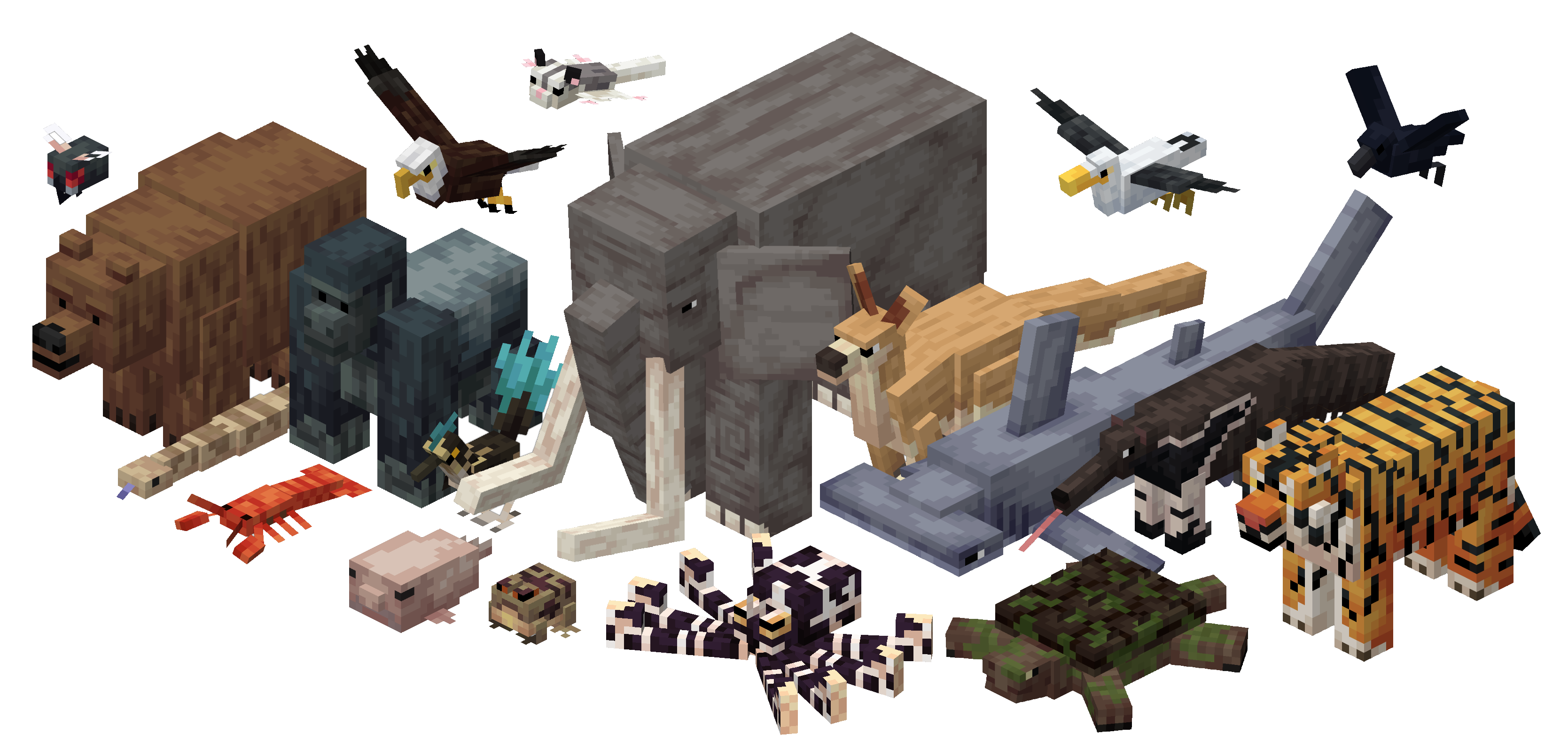 Alex's Mobs  1.19