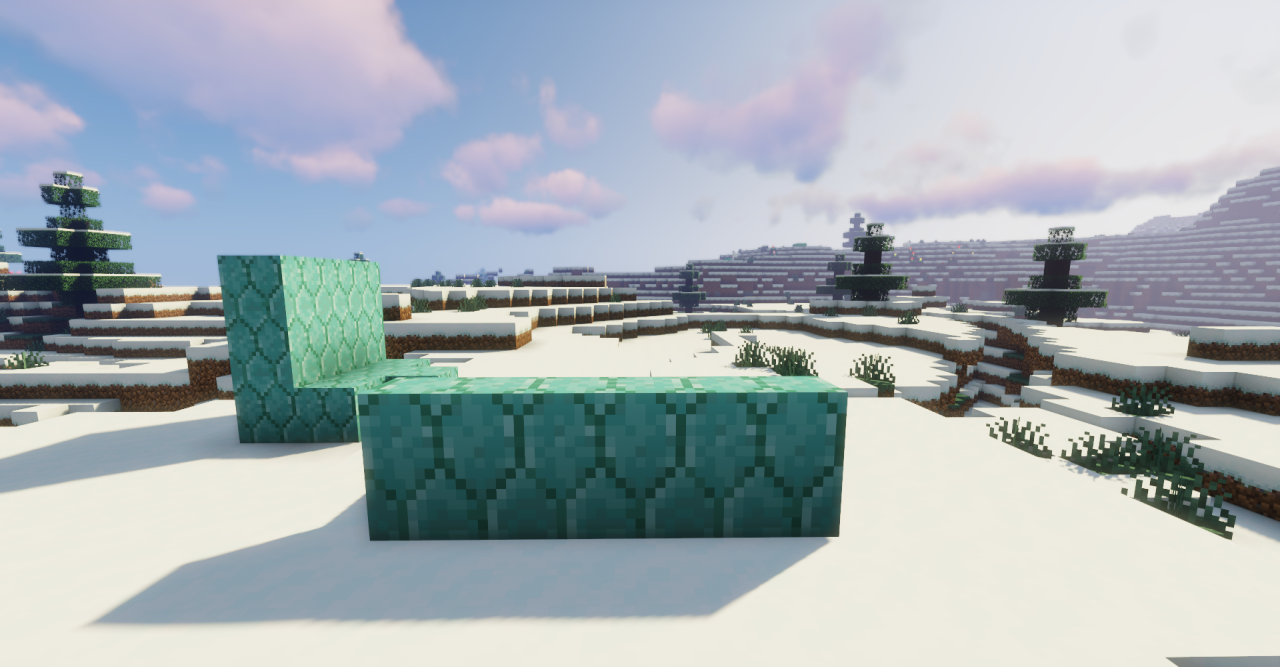 Подводный храм в Minecraft с улучшенными призмариновыми блоками