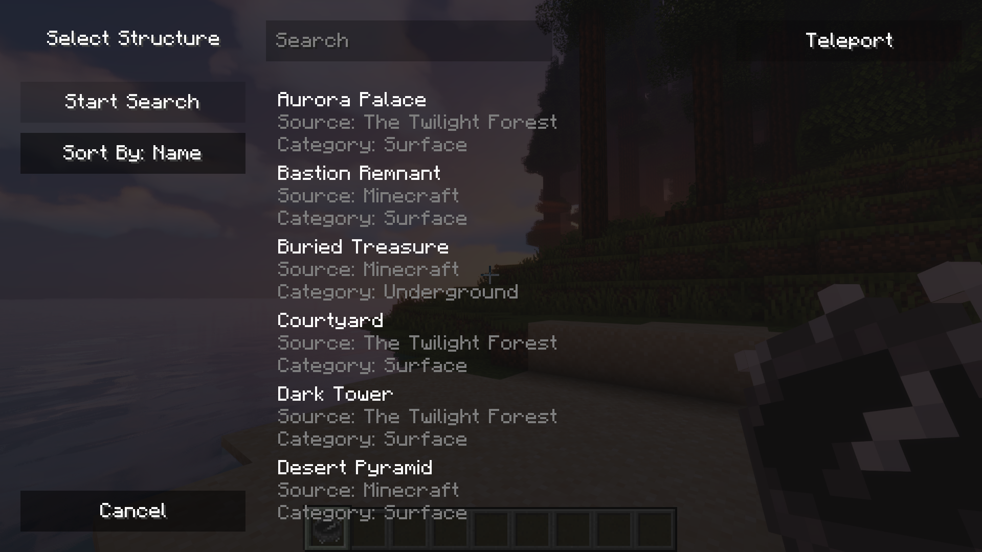 Красивая постройка в Minecraft: средневековый замок с мостом
