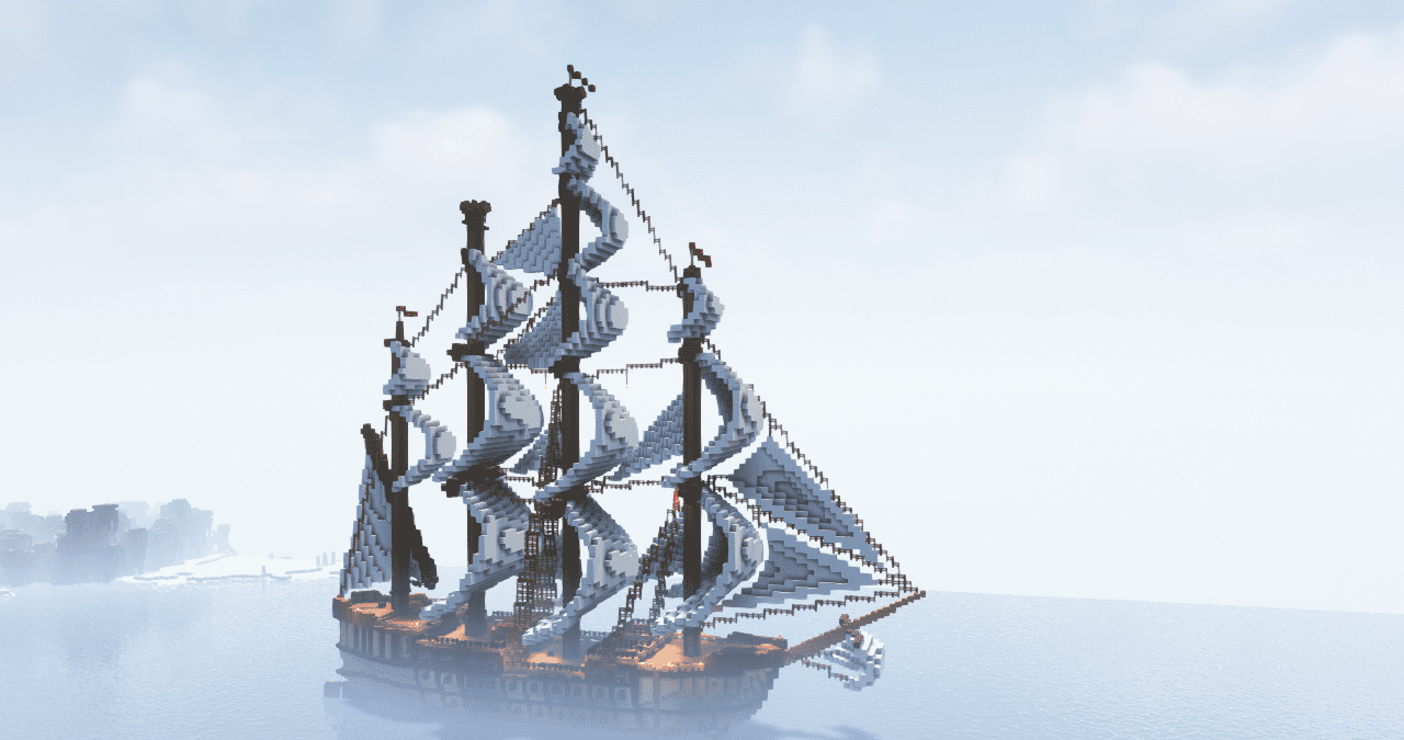 Подводный лабиринт с опасными мобами в Minecraft