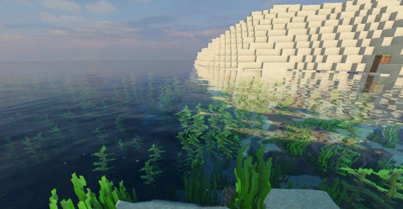 Ночной город в Minecraft с реалистичным освещением от projectLUMA