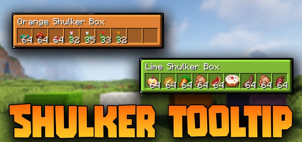Shulker Tooltip для Minecraft 1.18.2