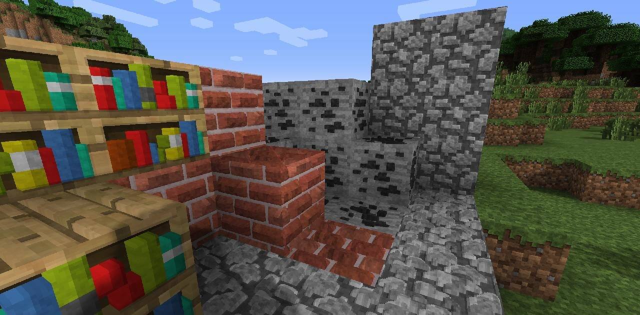 Подводный мир Minecraft с шейдерами, красивые блики на воде