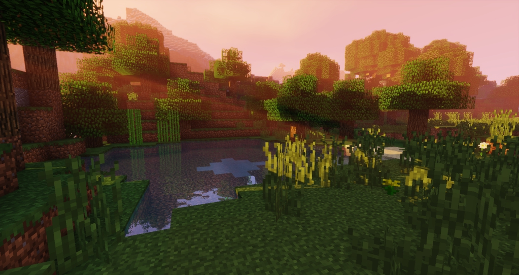 Реалистичные облака и солнечные лучи в Minecraft благодаря шейдерам Sildurs Vibrant