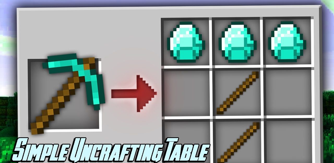 Simple Uncrafting Table  1.19.4