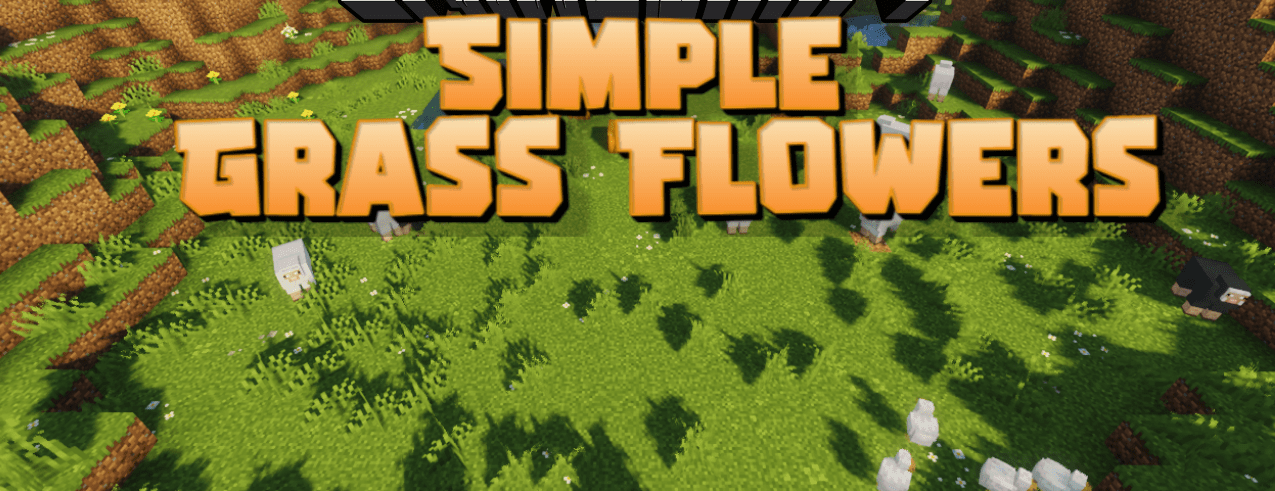 Simple Grass Flowers  1.18.2