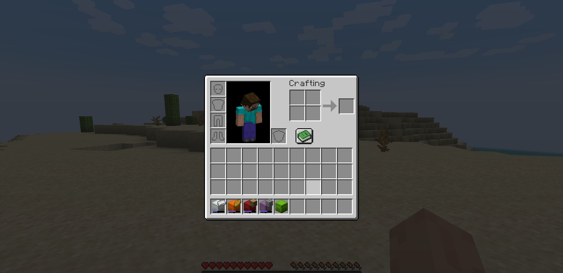 Пример использования Simple Shulker Preview в автоматизированной системе хранения ресурсов
