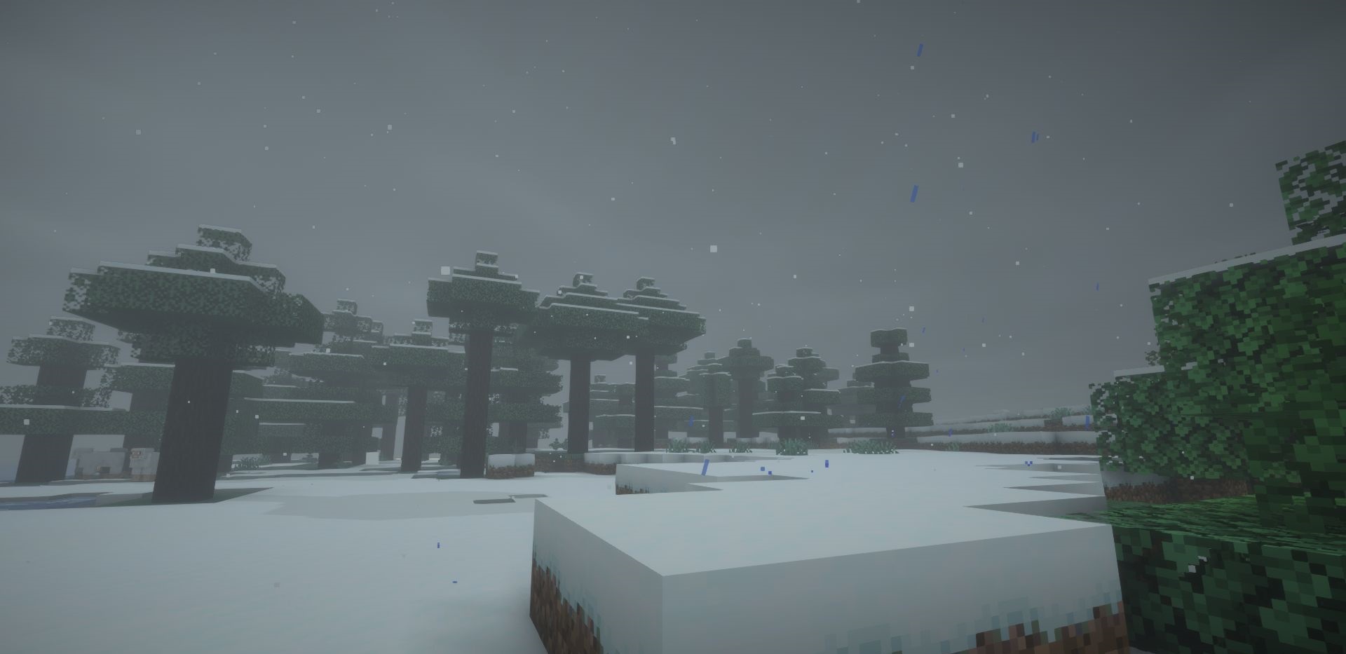 Гроза в Minecraft с улучшенными молниями и эффектами дождя