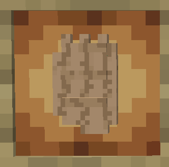 Деревянный щит из мода Simple Shields в Minecraft с детализированной текстурой