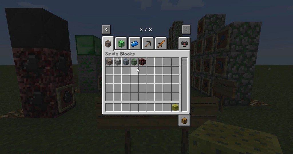 Генерация новых руд из мода SimpleOres в шахтах Minecraft