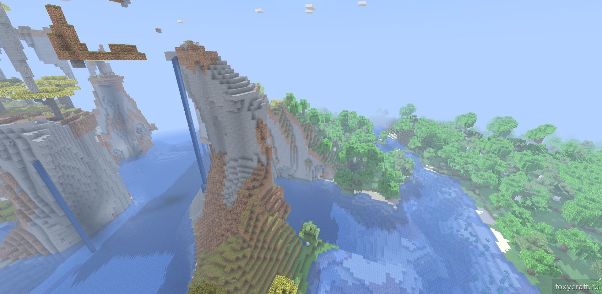 Скриншот Minecraft с шейдерами Simply Upscaled: реалистичное освещение и тени