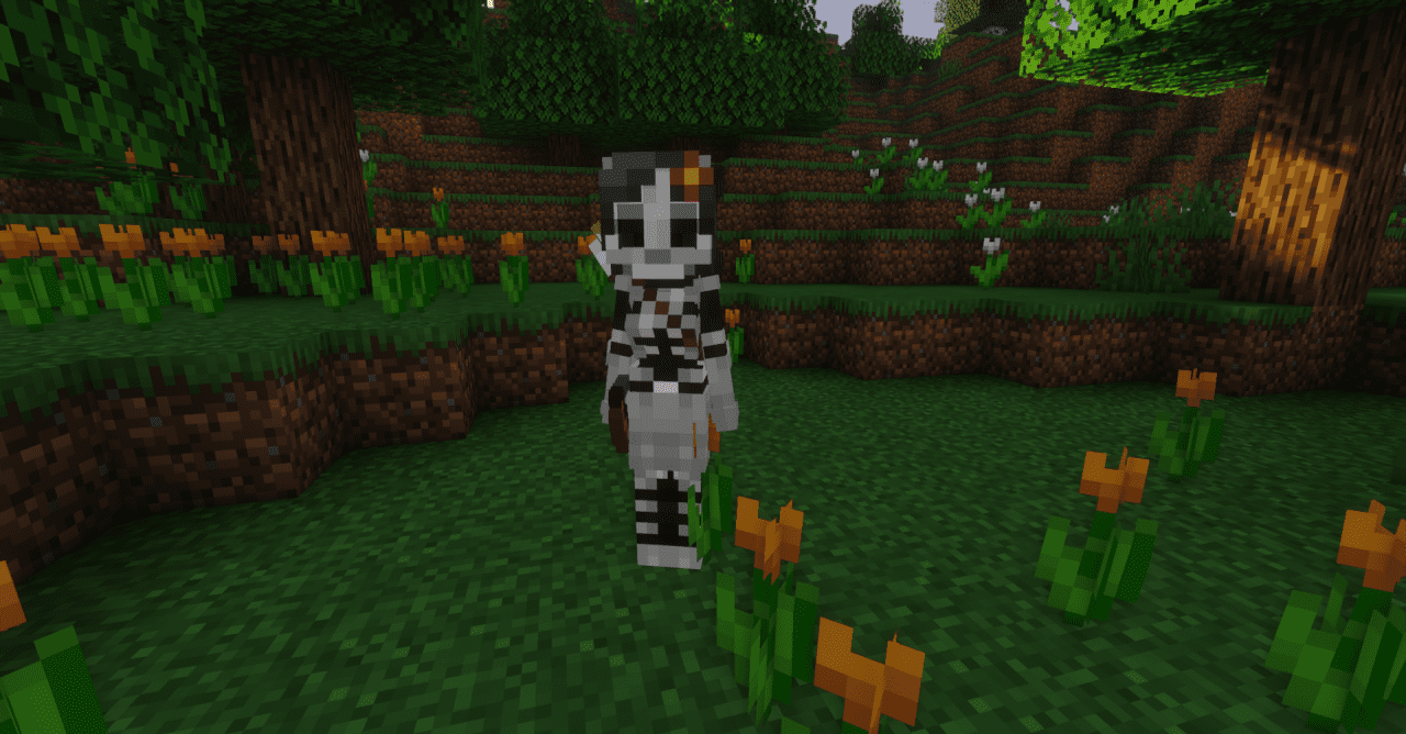 Гид по установке текстур-пака Skeleton Girls в Minecraft