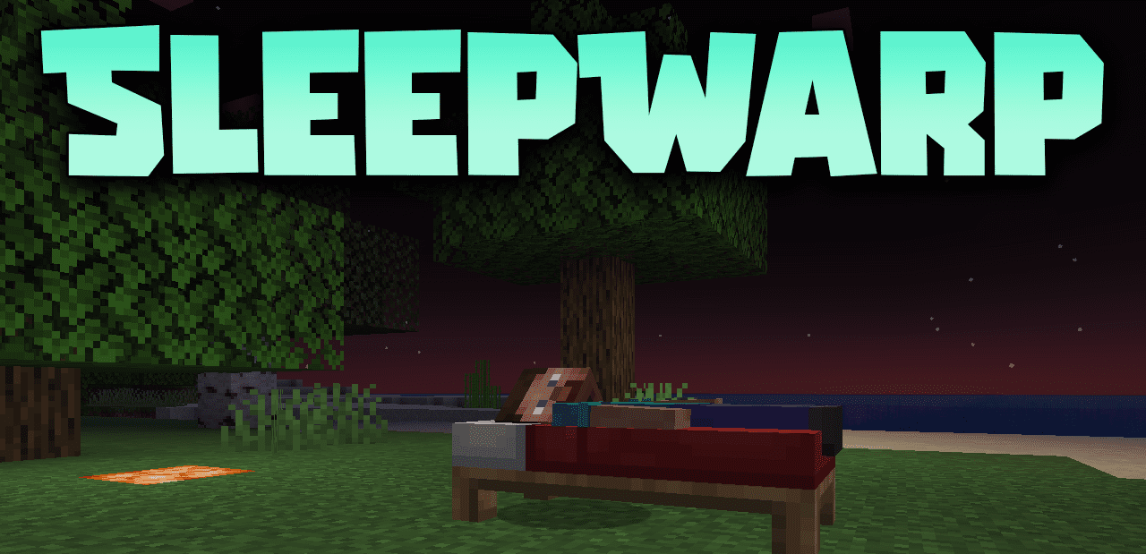 SleepWarp для Minecraft 1.21.1