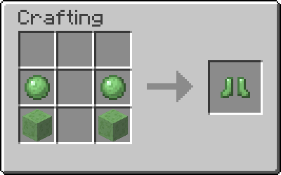 Рецепт создания динамита из слизи в Minecraft с модом