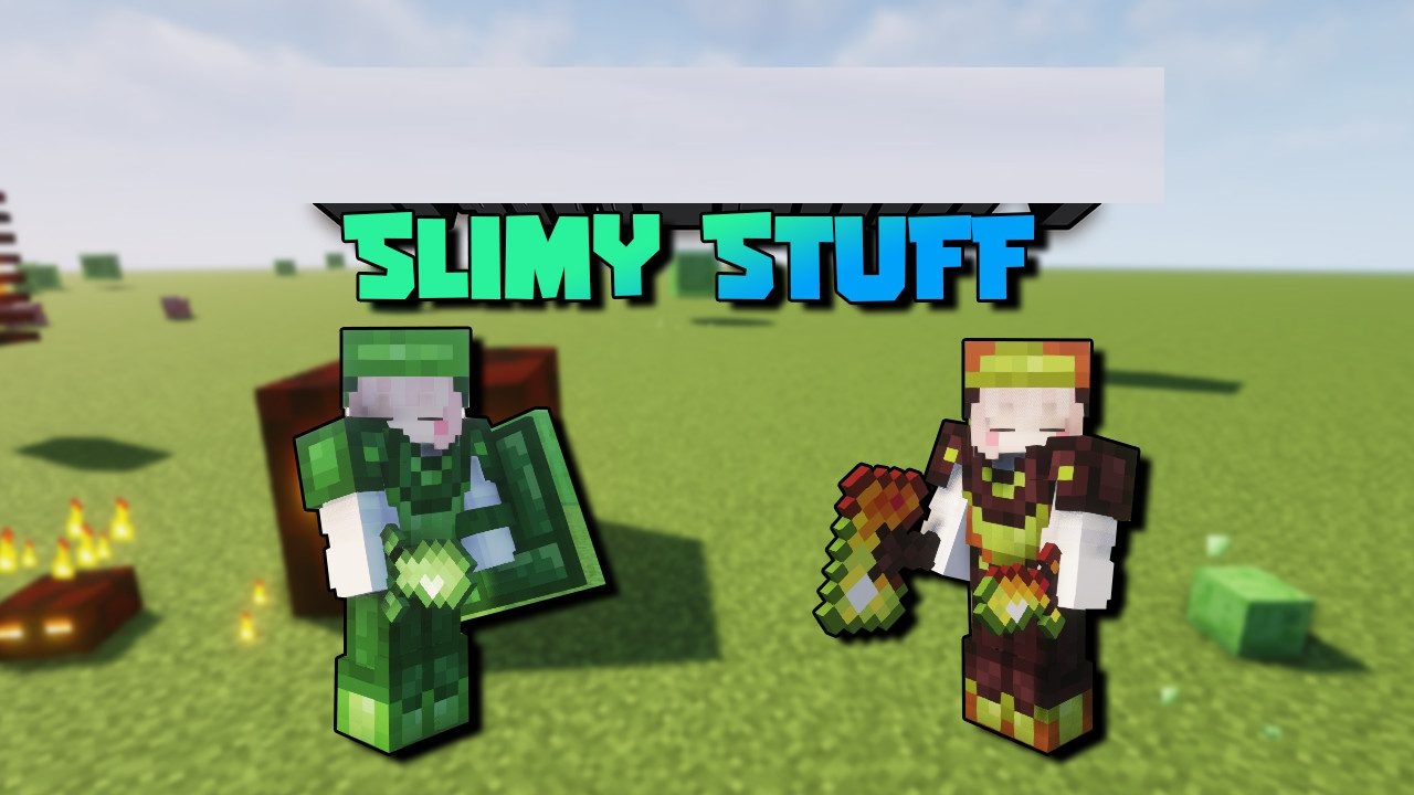 Slimy Stuff для Minecraft 1.18.2