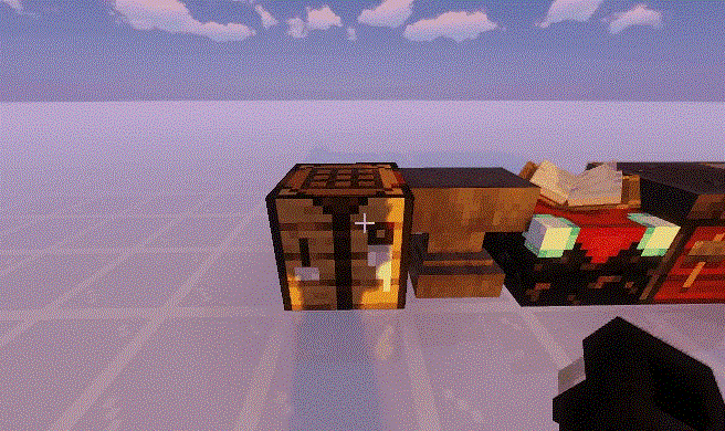 Демонстрация плавного интерфейса в Minecraft с модом Smooth GUI