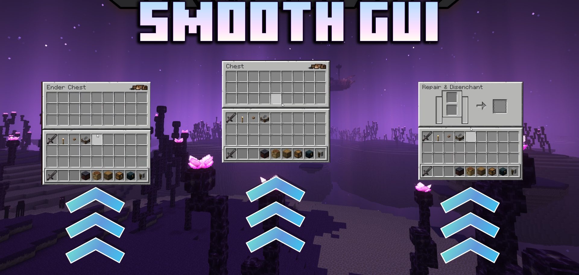 Smooth Gui для Minecraft 1.21.4
