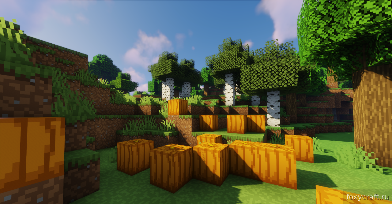 Готовые постройки в Minecraft с использованием текстур-пака Smooth Pixels