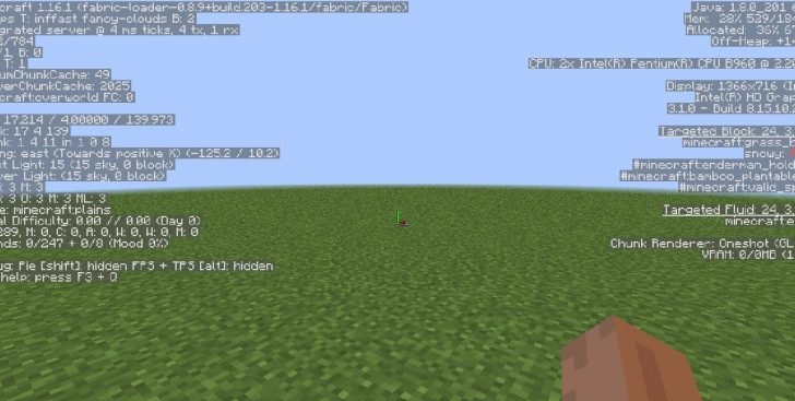 Настройки сервера Minecraft с выбором режима игры и количества игроков