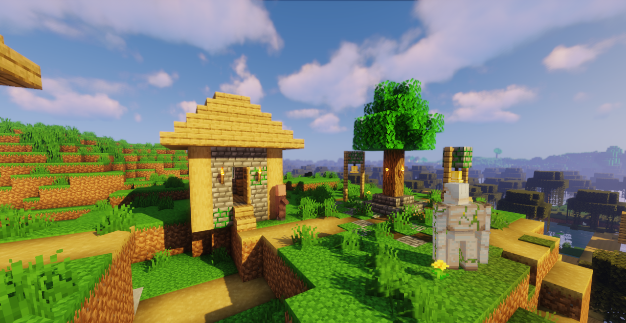 Подземелье в Minecraft с паком Somnolence — тени и детализация стали глубже