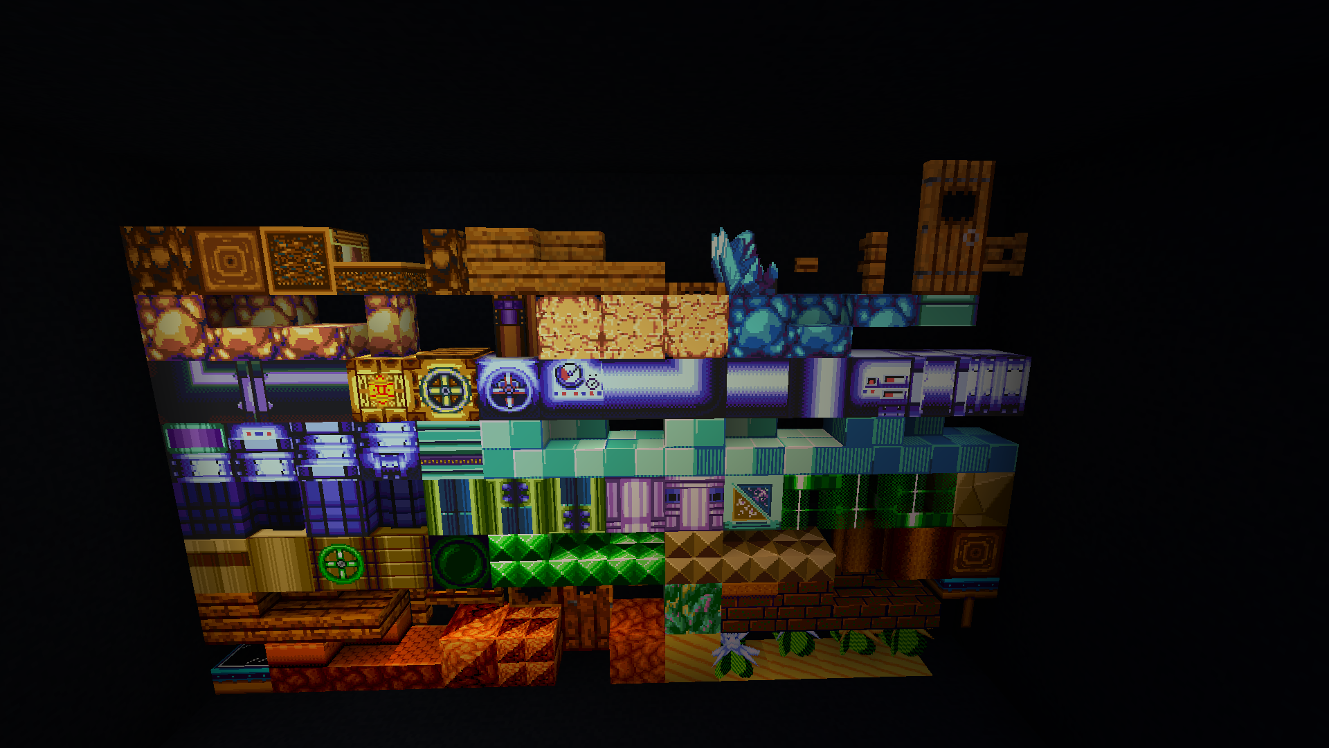 Мод Sonic Cave добавляет новые металлы и подземные крепости в Minecraft