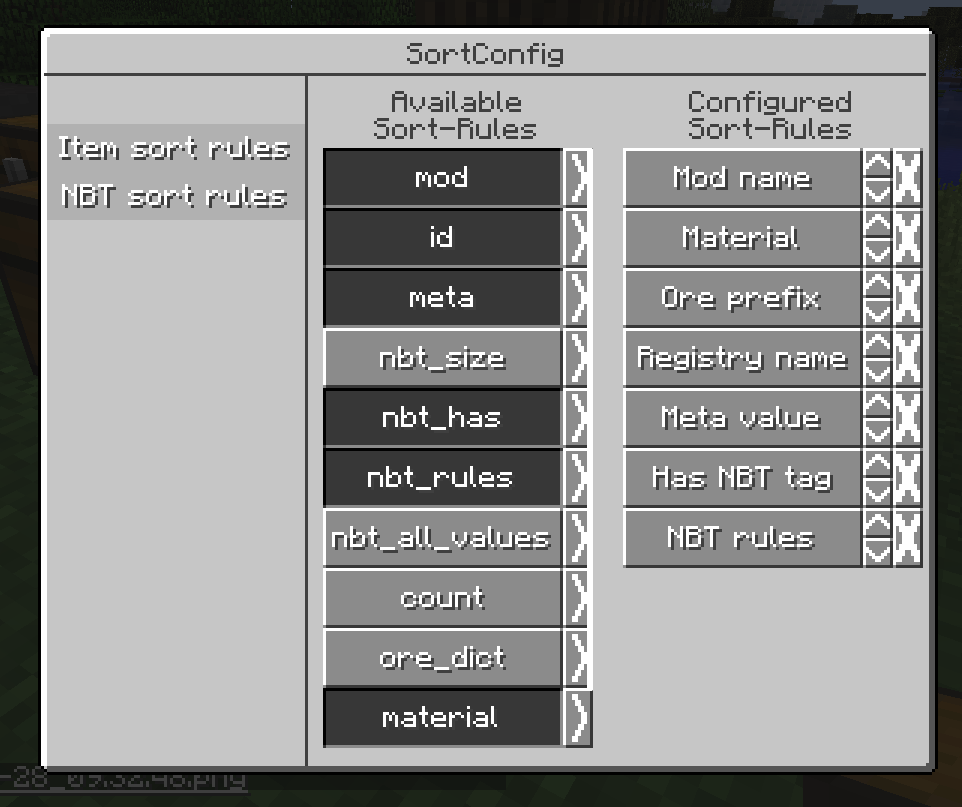 Карта Minecraft с разными биомами: лес, пустыня, горы