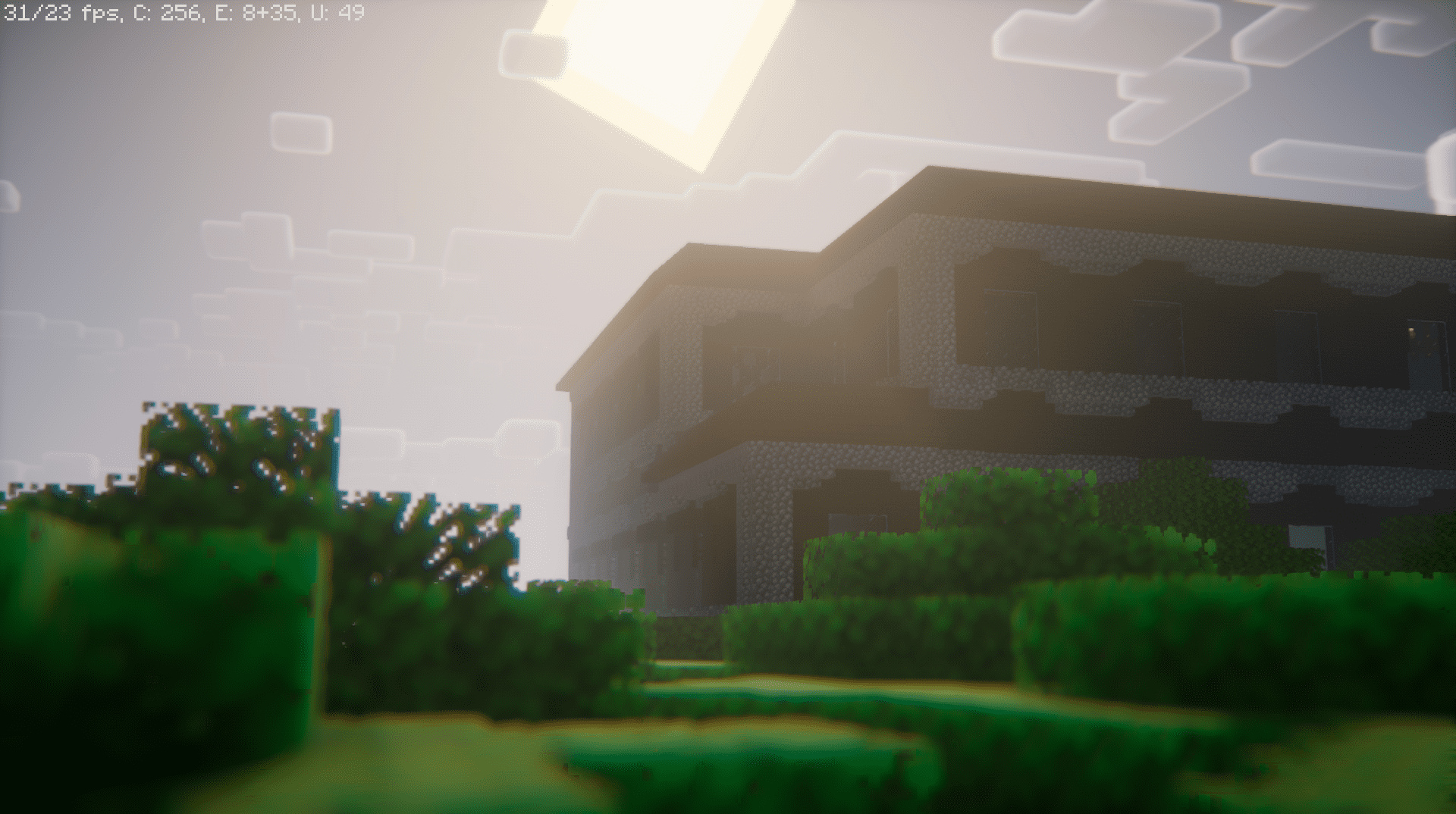 Генерация редких структур в Minecraft с модом Sparse Structures