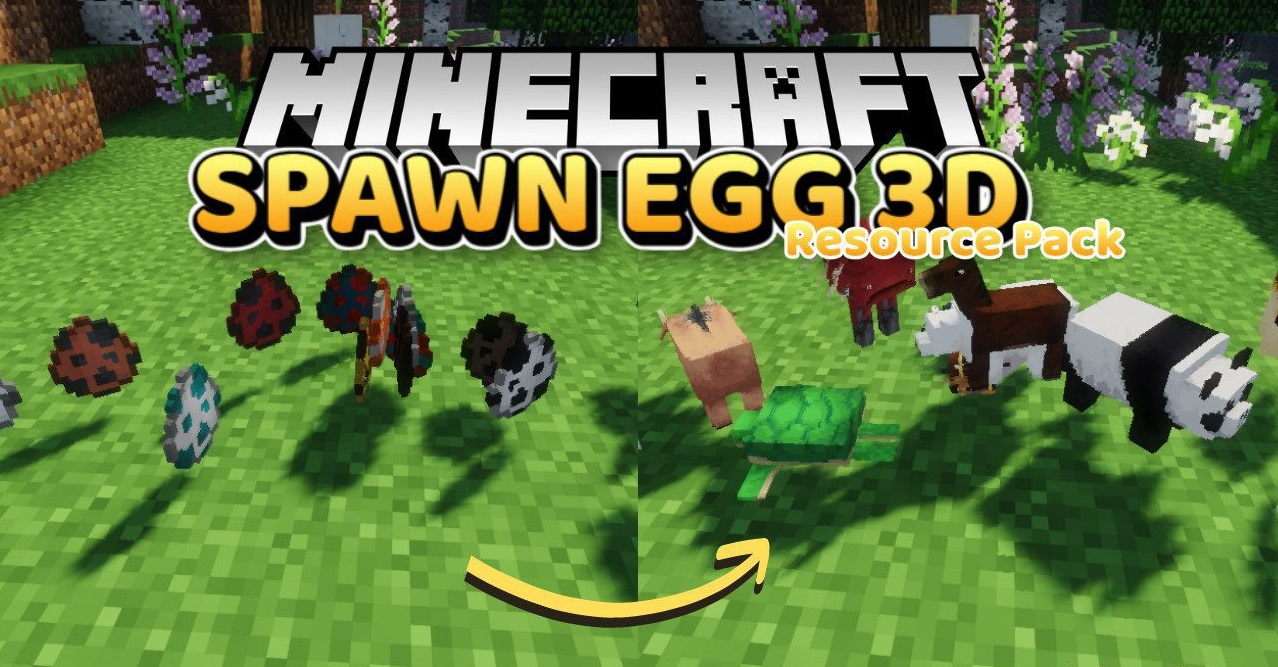 Spawn Egg 3D  1.18.2