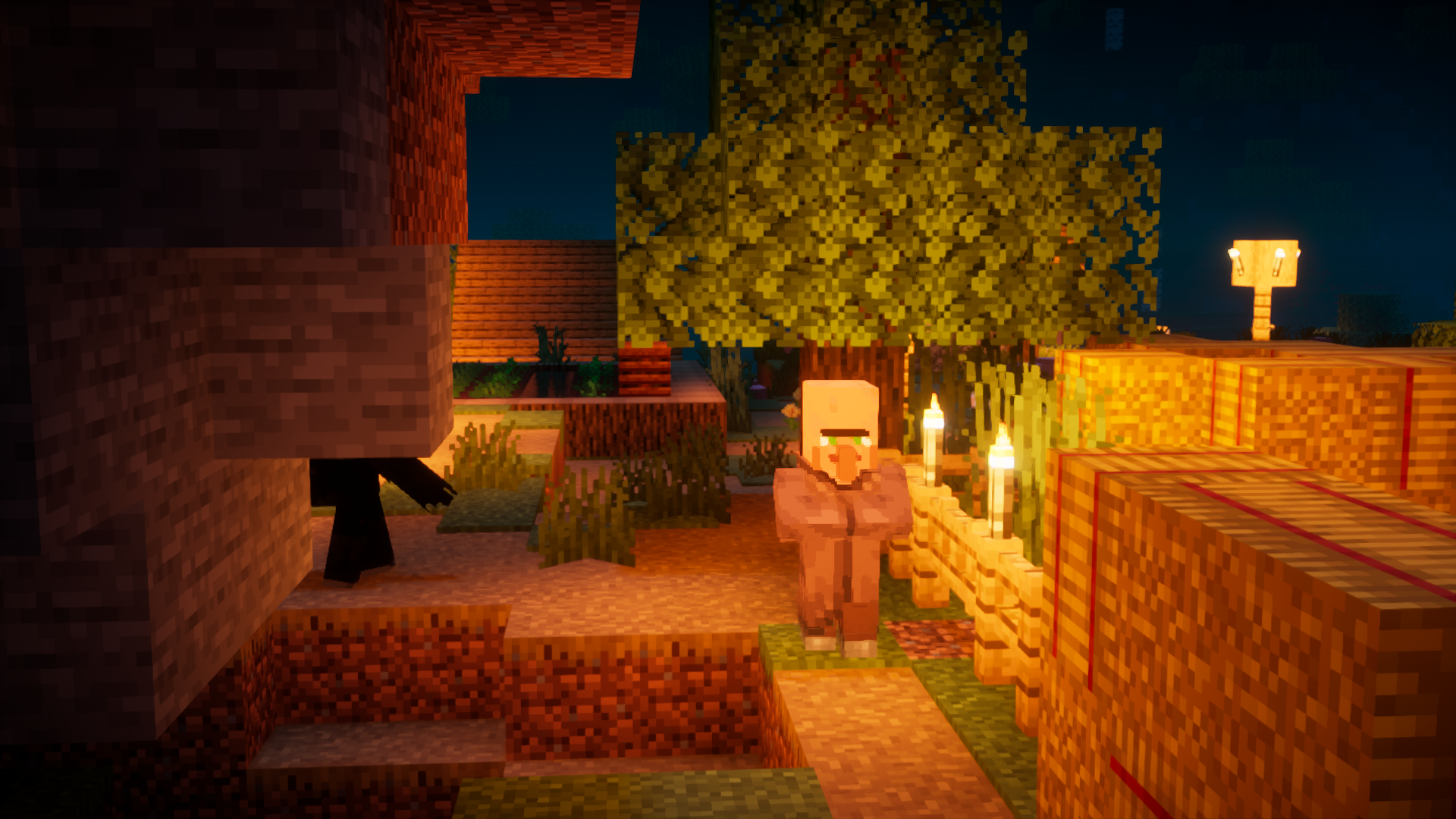 Настройки мода Spawn-Proofed Villagers в меню Minecraft
