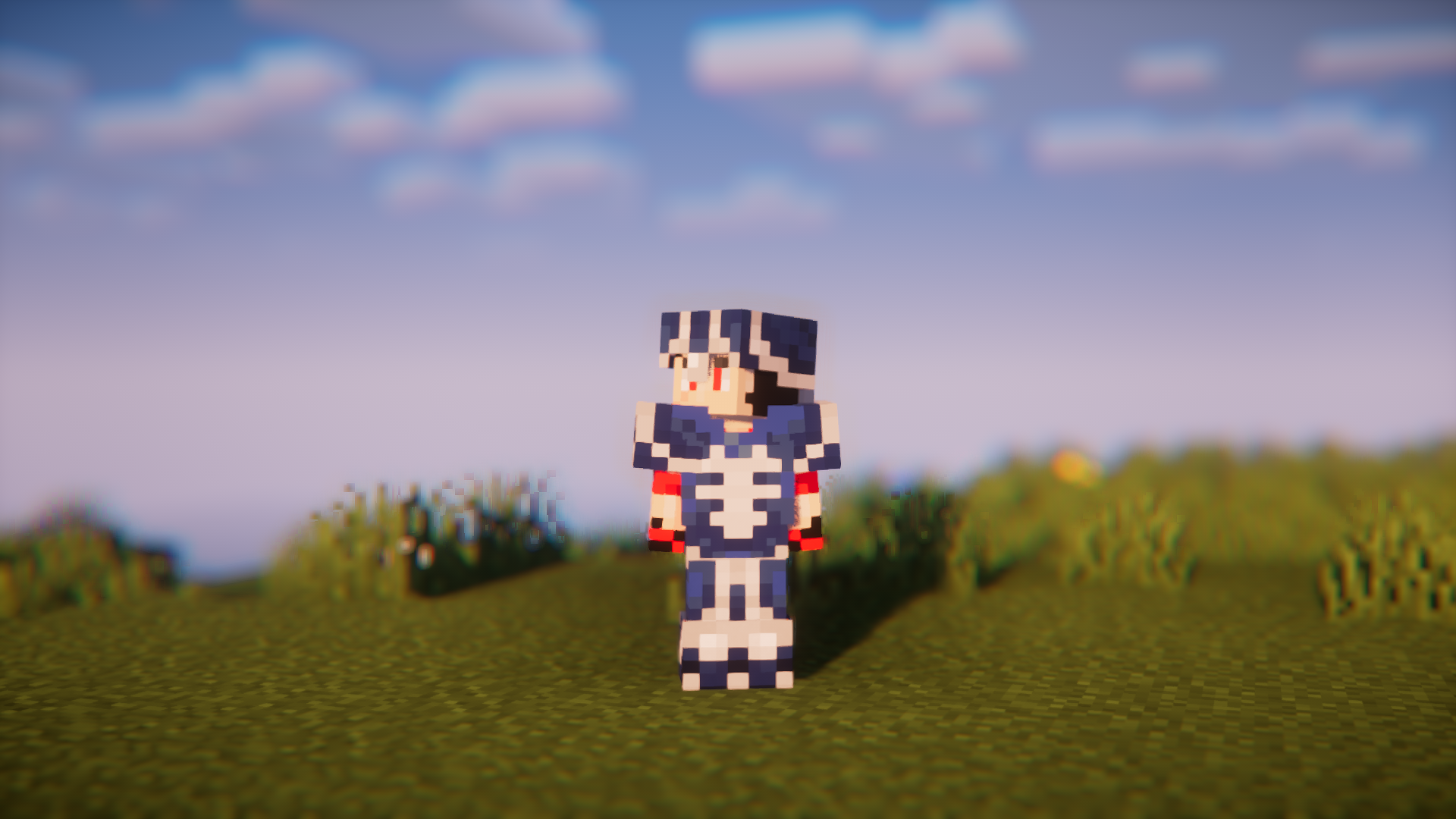 Скриншот Special Armors Mod с демонстрацией брони в действии