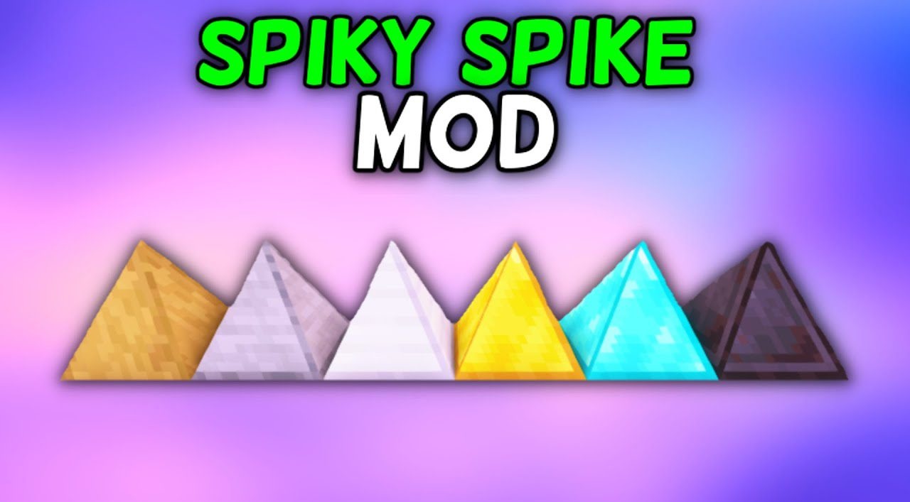 Spiky Spikes для Minecraft 1.21.4