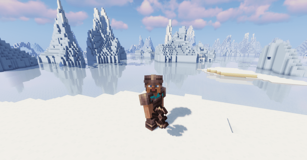 Детализированные текстуры блоков в Minecraft с паком Squareful