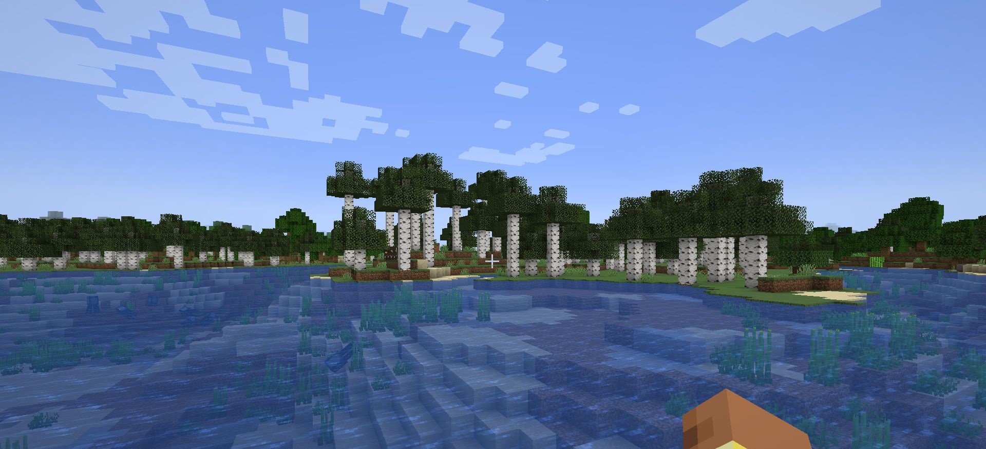 Сравнение стандартного и модифицированного интерфейса здоровья в Minecraft