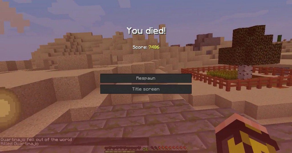 Интерфейс мода DeathStats с детализированной статистикой