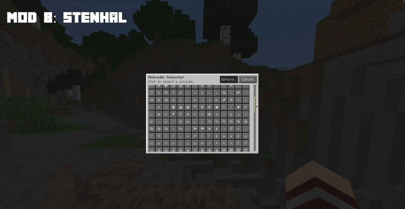 Красивая постройка в Minecraft с детализированным ландшафтом