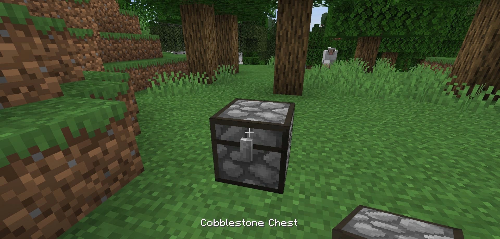 Сравнение деревянного и каменного сундуков в Minecraft