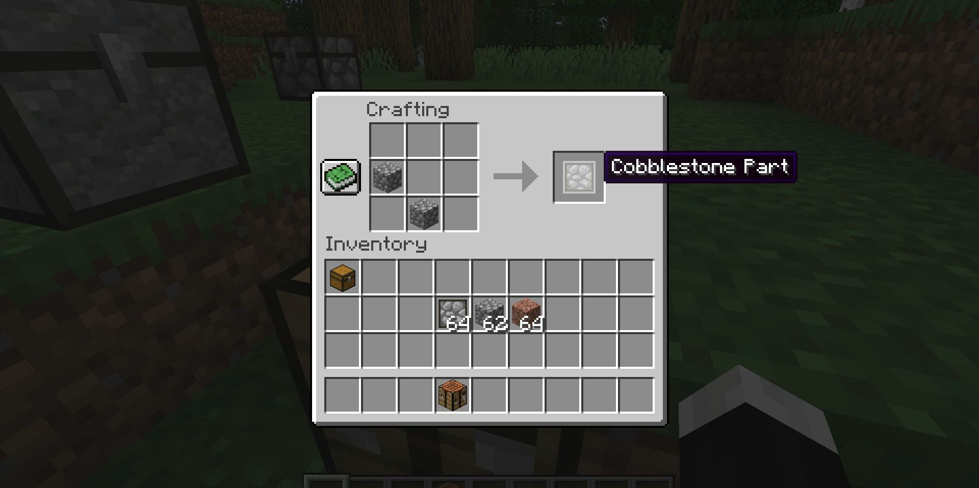 Сравнение деревянного и каменного сундуков в Minecraft