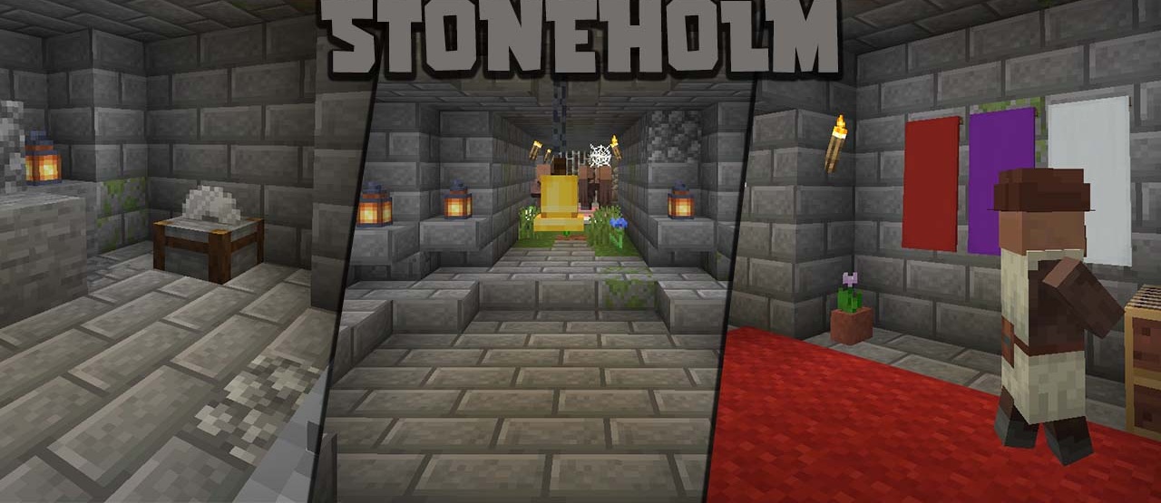Stoneholm для Minecraft 1.21.5