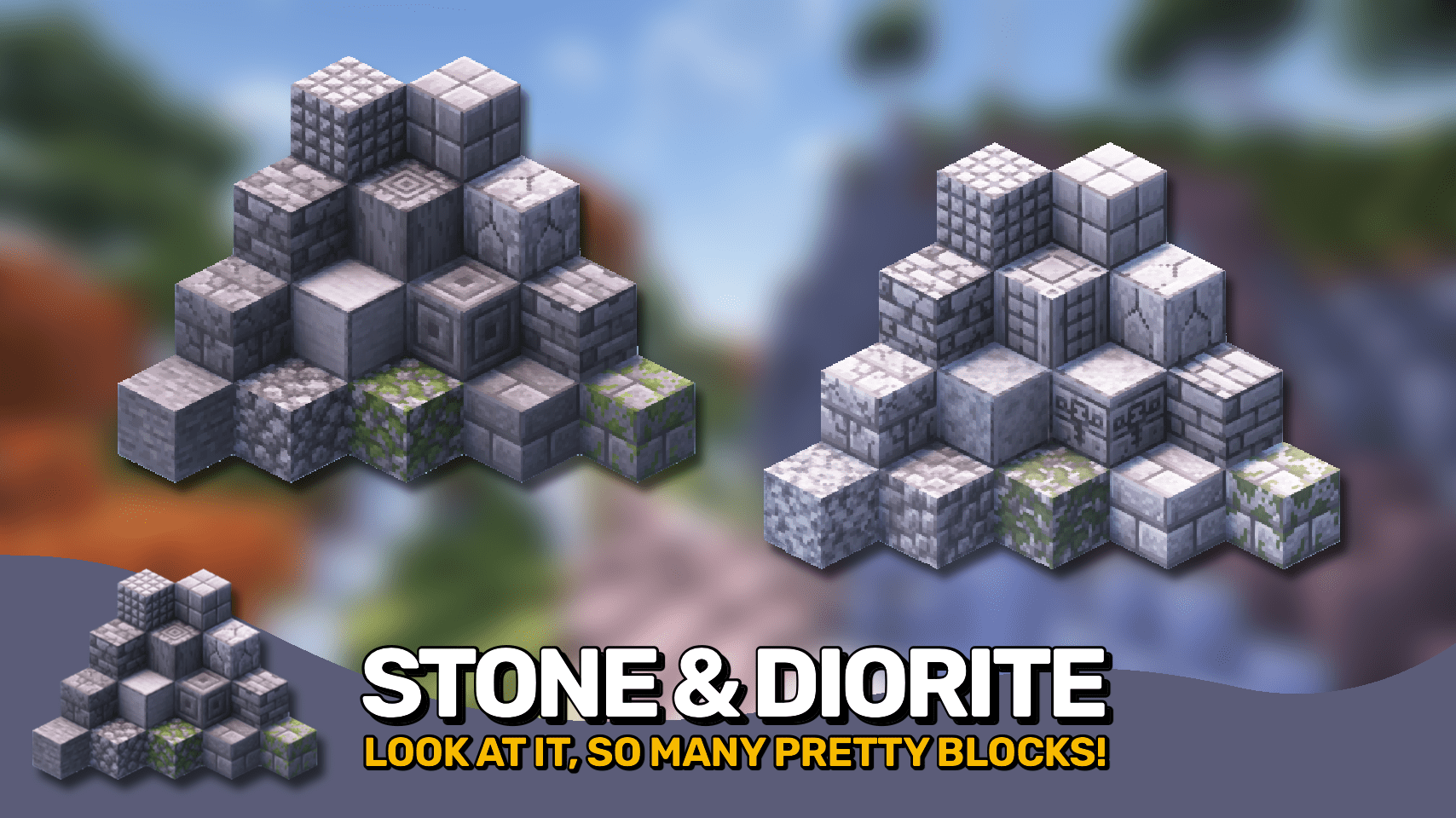 Пример использования Stoneworks Mod в строительстве средневекового замка