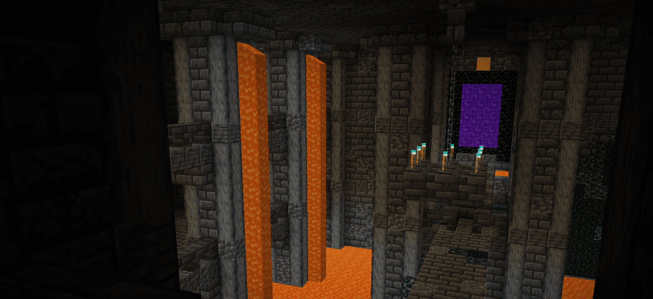 Новые ловушки и мобы в крепостях Minecraft после установки мода Stronghold Overhaul